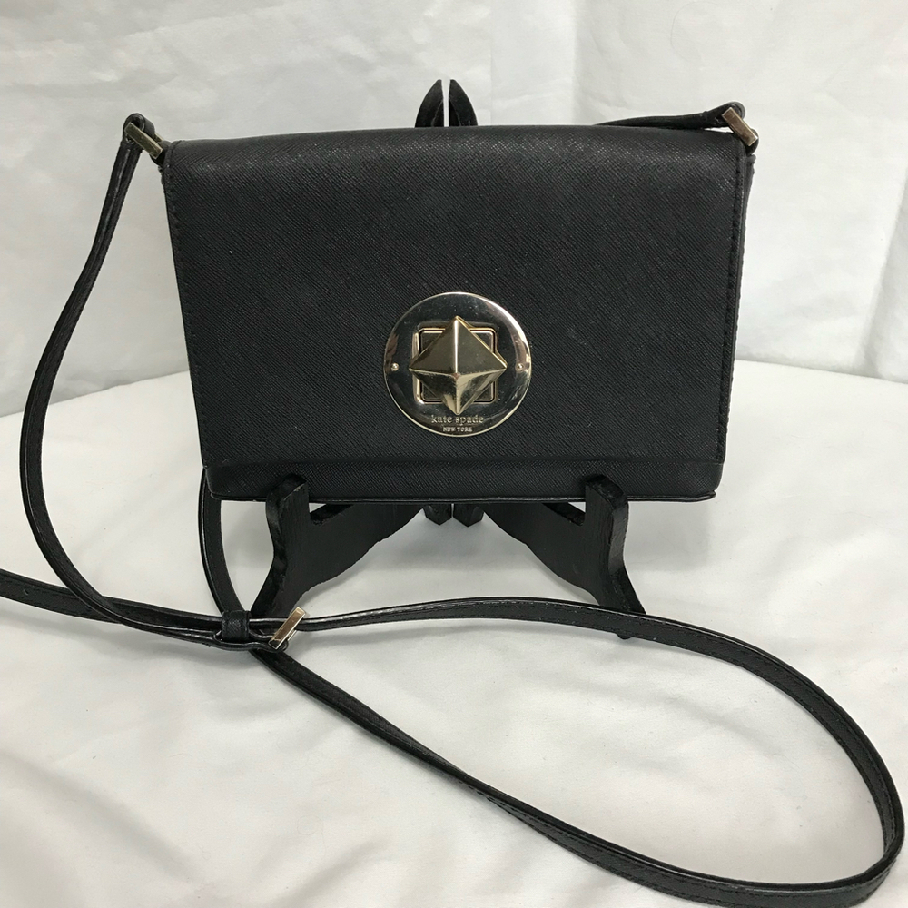 Kate Spade Newbury Lane Sally Crossbody in Black EUC